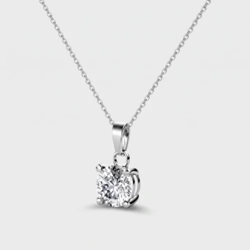 collana punto luce 8mm in argento925%